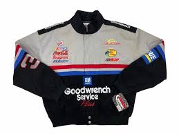 Dale earnhardt sr goodwrench racing nascar winston cup series reversible jacket. Nascar Dale Earnhardt Sr Windbreaker Jacket Vintage Gem