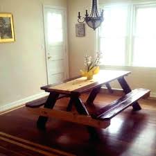 Image Result For Winter Indoor Picnic Ideas Dining Room Table Dining Room Design Picnic Table Bench