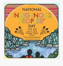 Today is national indigenous peoples day and it's still currently indigenous history month !! National Indigenous Peoples Day 2018 Free Transparent Clipart Clipartkey