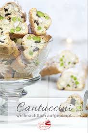 Cantuccini Weihnachtlich Aufgepimpt Lebensmittel Essen Zuckerwerk Cantuccini