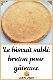 Biscuit Sable Breton Pour Entremets La Recette Facile Biscuit Sable Breton Recette Recette Facile