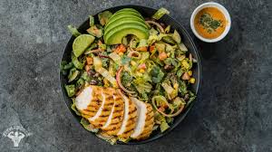 Want To Learn How To Make A Perfect Chipotle Chicken Salad In 20 Minutes Well You Have Come To The R Salad Meal Prep Fitness Meal Prep Healthy Filling Snacks