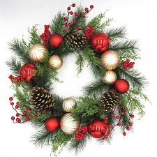 Christmas wreath, winter wreath, elegant christmas, holiday wreath, evergreen wreath, red and gold wreath, holiday decor, christmas decor this elegant christmas wreath will be a great addition to your holiday decor with its mixtures of deep reds, golds, and greens. Red And Gold Christmas Wreath For Front Door Quality Plastic Mercury Glass Ornaments Pine Cones Faux Berries Premium Pine Branches Cedar Greens Unlit Indoor Outdoor Holiday Decoration 22 Inch C818gd55amd