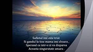Tot cască leul iernii cu vifore în coamă. Mi E Dor De Tine Mama Adriana S Youtube