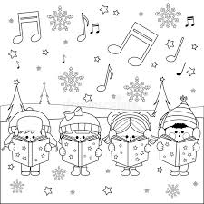 Música, bolas y son goku. Grupo De Criancas Que Cantam Musicas De Natal Do Natal Ilustracao Do Vetor Ilustracao De Natal Cantam 78181010