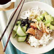 Recette De Bol Repas Saumon Teriyaki Coup De Pouce Healthy Recipes Recipes Without Fire Food