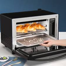 In amazon's questions section for the f.blumlein there's an answer stating that it does not. F Blumlein Countertop Steam Oven 26 Qt F Blumlein Touch Of Modern