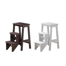 Aug 21, 2020 · for outside, we've got ladder plant shelves and potting tables. Paso Plegable Taburete Asiento De Madera Blanca 3 Nivel Plataforma Escalera De Cocina Oficina Hogar Ebay