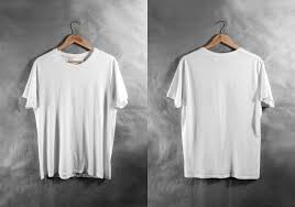 Download Blank White T Shirt Front Back Side View Hanger Clothing Mockup White Tshirt Mockup Design