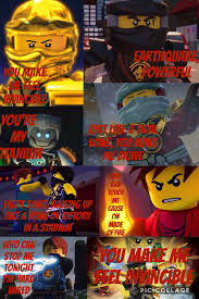 You Make Me Feel Invincible Earthquake Powerful Just Like A Tidal Wave You Make Me Brave You Re My Titanium Fight Song R Ninjago Lego Ninjago Fight Song