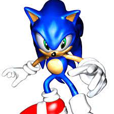 Sonic 3d 2 From The Official Artwork Set For Sonicadventure On The Sega Dreamcast And Gamecube Http Www Sonicscene N Sonic Sonic Adventure Classic Sonic