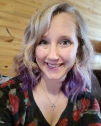 Dream outdoor area with purple theme