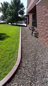 Decorative landscape borders, golden, co. 4x6 Curb Style Landscape Borders Concrete Landscape Edging Landscape Edging