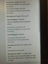Google found a funny way to show the anonymous persons who open a document in google drive. Anonymousliger Hashtag On Twitter