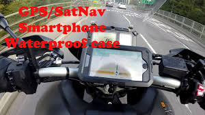 The optional quad lock vibration dampener. Gps Satnav Iphone 6 Plus Handlebar Mount For Motorcycles Or Bicycles Youtube