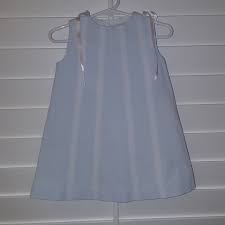 Luli Me Blue Lace Embellished Dress Sz 18mos