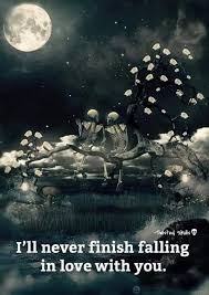 How Could I If I Keep On Falling Deeper And Deeper In Love With You Every Single Day Dark Love Quotes Gothic Wallpaper Dark Love