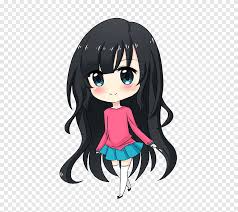 Modified hime cutpoolside hyouka (i.redd.it). Black Hair Hime Cut Anime Long Hair Anime Dragon Computer Png Pngegg