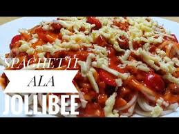 Spaghetti Ala Jollibee Lasang Jollibee Spaghetti Kusina Ni Inday Vlog 33 Youtube Jollibee Spaghetti Recipe Spaghetti Recipes Jollibee