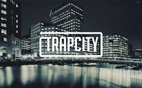 Trap nation logo, music, communication, text, western script. Trap City In The Shiny City Lights Wallpaper Music Wallpapers 40118