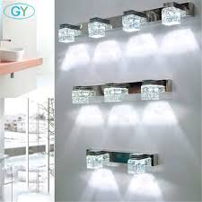 Modern Bathroom Vanity Light Fixtures Industrial Led Crystal Mirror Lights Coiffeuse Avec Miroir Table De Maquillage Luz Espejo Aliexpress