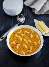 Creamy Tomato Macaroni Soup Recipe Tomato Macaroni Soup Recipe Macaroni Soup Recipes Vegetarian Soup Recipes