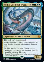 Tribe of judah identified today and how all the kings of the rulers of. Koma Cosmos Serpent Kaldheim Gatherer Magic The Gathering