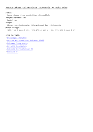 Iii kata pengantar buku ini disuguhkan untuk para mahasiswa atas dasar kebutuhan untuk memenuhi kelengkapan buku ajar pada mata kuliah dasar dasar kependidikan dan pengantar. Http Lib Ui Ac Id File File Pdf Metadata 20336863 Pdf