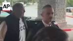 Russia FM Sergey Lavrov appears to arrive in Alaska with ... - YouTube