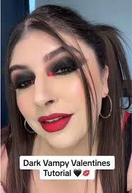 Dark vampy valentines look 🖤💋 PRODUCT LIST: Primer: