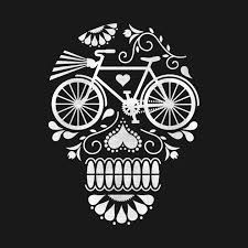 Check Out This Awesome Bicycle Skull Design On Teepublic Fahrrad Tattoo Fahrrad Poster Fahrrad Kunst