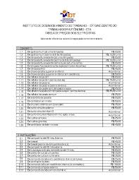 Tabela de preços Eletricista - INSTITUTO DE DESENVOLVIMENTO DO TRABALHO  IDTSINE CENTRO DO - Studocu