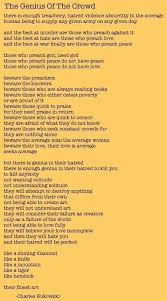 The Genius In The Crowd Charles Bukowski Quotes Success Mindset Quotes Charles Bukowski