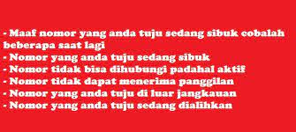 Melihat penyebab tersebut, kita sudah dapat menyimpulkan bahwa nomor yang dituju sedang tidak aktif bisa diartikan dengan penyebabnya. Maaf Nomor Yang Anda Tuju Tidak Dapat Dihubungi Apa Artinya Cara Cek Sisa Paket