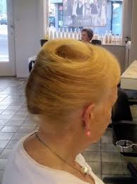 Opsteekkapsel Dames 60 Chignon Banane Classique Lang Haar Opsteekkapsels Lang Haar Haar