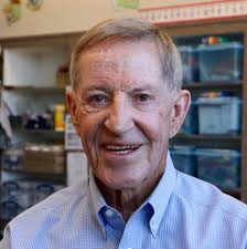 Former Superintendent Thomas Weightman visited R.B. Cox Elementary School  this morning. Superintendent Weightman attended the school in 7th and 8th  grade.