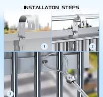 Balcony Solar Panel Mounting Brackets