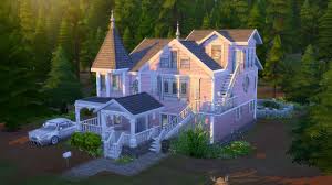 I Don T Like Caviar The Sims 4 Pink Palace Apartments Download Pink Palace Sims House Plans Sims