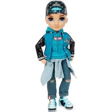 Is rainbow high giving you life?? Mga Entertainment Rainbow High Fashion Doll River Kendall Teal Boy Puppe