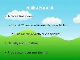 Haiku Format Haiku Poems Haiku Writing Poetry