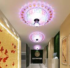 Colorpai 3w 5w Home Led Hall Light Walkway Porch Decor Lamp Sun Flower Creative Led Ceiling Lights Luminaria Ceiling Lights Led Ceiling Lightled Hall Lighting Aliexpress