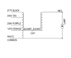 Like one with the wire colors? 347 Volt Hid Ballast Wiring Diagram Wiring Diagram Networks