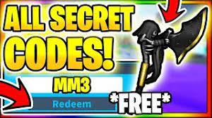 July 2021 here is the list with all valid or working codes in mmx sandbox. Murder Mystery 3 Codes Roblox Mm3 July 2021 Mejoress