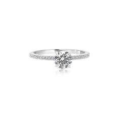 Every wedding band i create is offered from 2mm up to 7mm (or more) in width. Simply Solitaire Engagement Ring With Diamonds Bc Clark