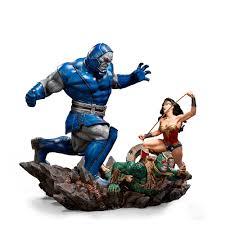 Darkseid is the ruler of the planet apokolips, a post he obtained after assassinating his mother. Wonder Woman Vs Darkseid Dc Statue Iron Studios Collectibles