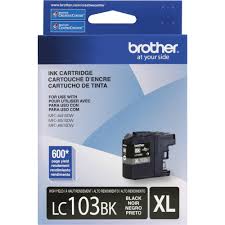 When the printer or computer pops up a message. Brother Lc103bk Innobella High Yield Black Ink Cartridge Lc103bk