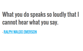 What You Do Speaks So Loudly That I Cannot Hear What You Do Speaks So Loudly That I Cannot Hear What You Say Positively Positive Quotes That Describe Me Inspirational Words Inspirational Quotes