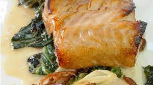 Gusto Tv - Creamy Bok Choy Sablefish Recipes Sablefish Fish Recipes
