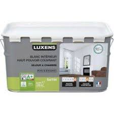 Peinture couleurs interieures luxens blanc calcaire 3 2 5 l. Les Produits Les Conseils Et Les Idees Pour Le Bricolage La Decoration Et Le Jardin Leroy Merlin Boiserie Peinture Blanche Mur