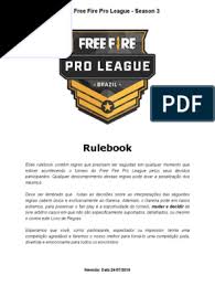 Official free fire esports india Free Fire Esports Rulebook Season 3 Atualizado Pdf Lag Internet